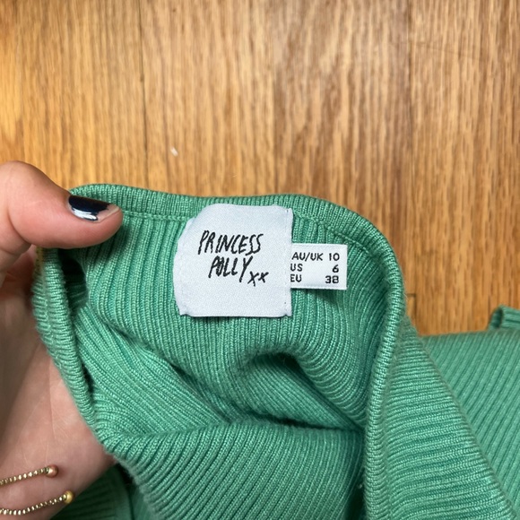 Princess Polly Green Dress - Picture 2 of 2